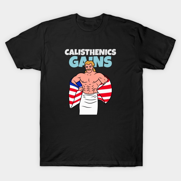 CALISTHENICS GAINS T-Shirt by Thom ^_^
